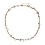 Collana in argento con Quarzo Rutilato