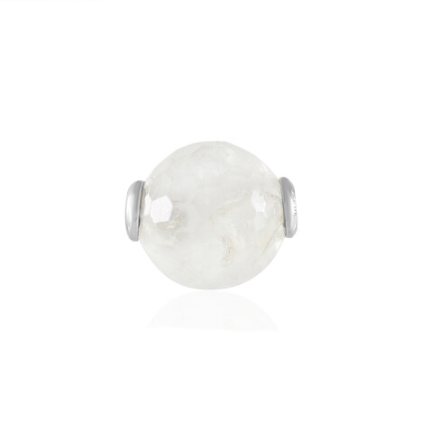 Weißer Quarz-Silberanhänger (MONOSONO COLLECTION)