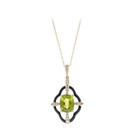 Dashihe-Peridot-Goldhalskette (CIRARI)