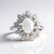 Anello in argento con Zircone (Adela Silber)
