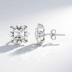 Orecchini in argento con Zircone (de Melo Essence)