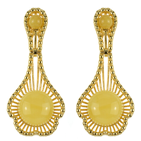 Baltic Amber Silver Earrings (dagen)