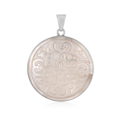Ciondolo in argento con Madreperla (Bali Barong)