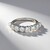 Anello in argento con Topazio Bianco