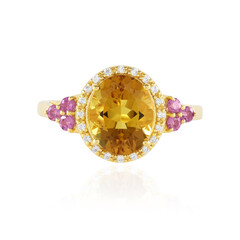 Anello in argento con Scapolite