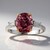 Anello in oro con Granato Malaya (CIRARI)