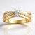 Anello in oro con Diamante SI1 (G) (Annette)