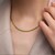 Collana in argento con Peridoto