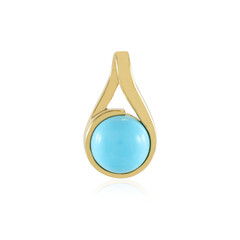 Ciondolo in argento con Turchese Sleeping Beauty