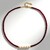 Collana in argento con Rubino