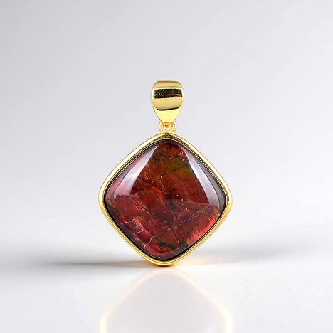 Ciondolo in argento con Ammolite