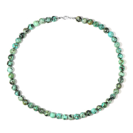 Türkis-Silberhalskette