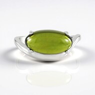 Vesuvianite Silver Ring