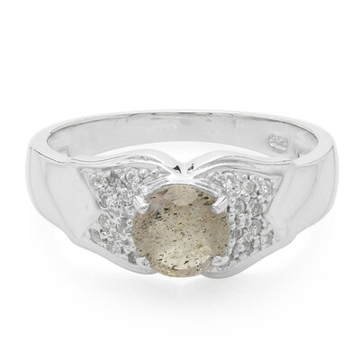 Bague en argent et Spectrolite