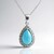 Collana in argento con Larimar