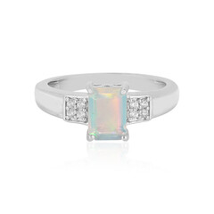 Anello in argento con Opale di Welo