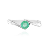 Anello in argento con Smeraldo Russo