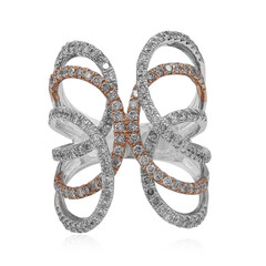 Gouden ring met I1 (H) Diamanten (CIRARI)