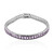 Bolivian Amethyst Silver Bracelet