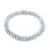 Bracciale in argento con Topazio Blu Cielo
