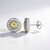 Orecchini in argento con Berillo Giallo