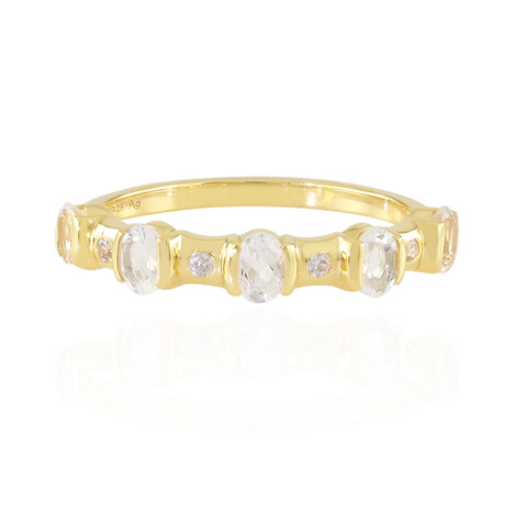 Anillo en plata con Petalita