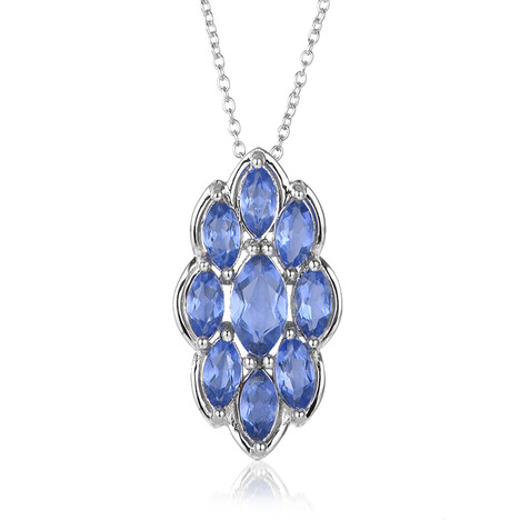 Collana in argento con Fluorite Cangiante