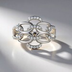 Anello in argento con Zircone