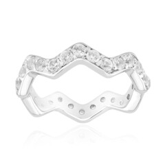 Bague en argent et Zircon