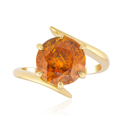 Gouden ring met een sfaleriet
