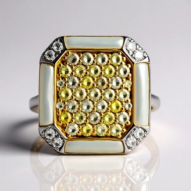 SI2 Fancy-Brillant-Goldring (CIRARI)