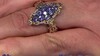 Anillo en plata con Tanzanita (Gems en Vogue)