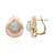 14K AAA Welo Opal Gold Earrings (CIRARI)