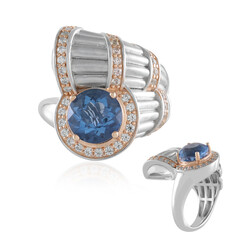 Colour Change Fluorite Silver Ring (Dallas Prince Designs)