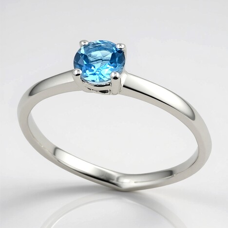 Anello in argento con Topazio Marambaia