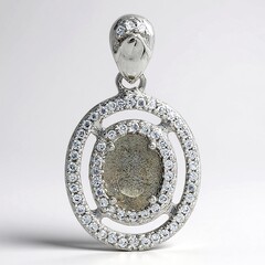 Ciondolo in argento con Labradorite