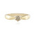 Gouden ring met een I2 Bruine Diamant