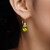10K Dashihe Peridot Gold Earrings