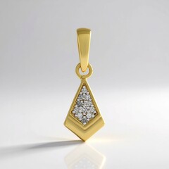 Ciondolo in argento con Diamante I2 (I)