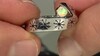 Bague en argent et Opale Welo (TPC)