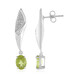 Peridot-Silberohrringe (de Melo)