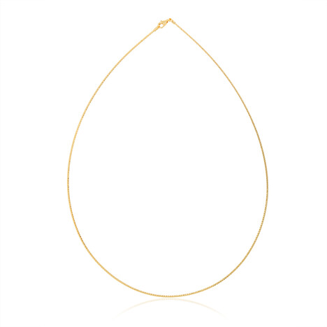 Omega-Silberhalsreif (MONOSONO COLLECTION)