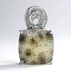 Ciondolo in argento con Agata Glitter