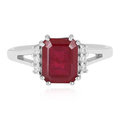 Madagaskar-Rubin-Silberring