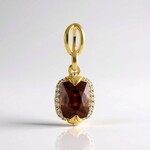 Ciondolo in argento con Zircone Tramonto (Adela Silber)