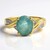 Anello in oro con Grandidierite