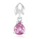 Pendentif en argent et Tourmaline cuprifère rose