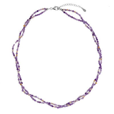 Collana in argento con Ametrina