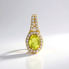 Ciondolo in argento con Sfene