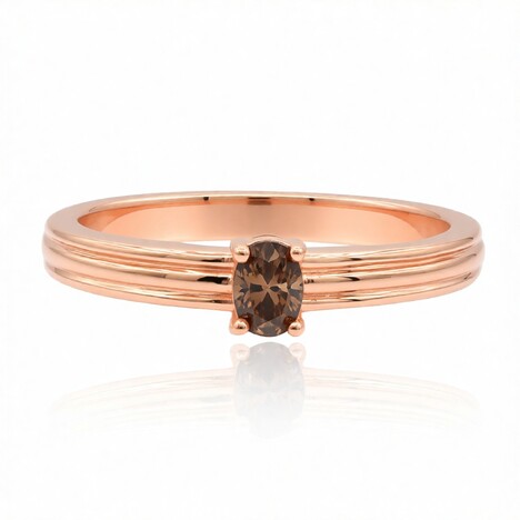 Bague en or et Diamant chocolat SI1 d'Argyle (Mark Tremonti)